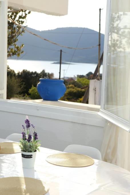 White Villa In Olive Trees And Seaview To Panagia Almiropotamos Ngoại thất bức ảnh