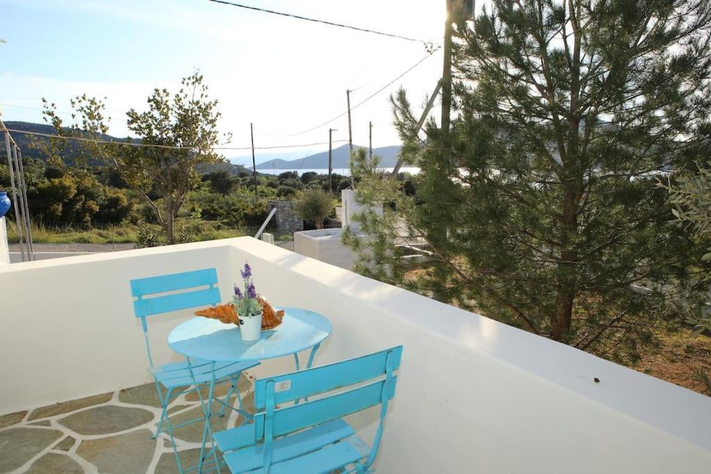 White Villa In Olive Trees And Seaview To Panagia Almiropotamos Ngoại thất bức ảnh