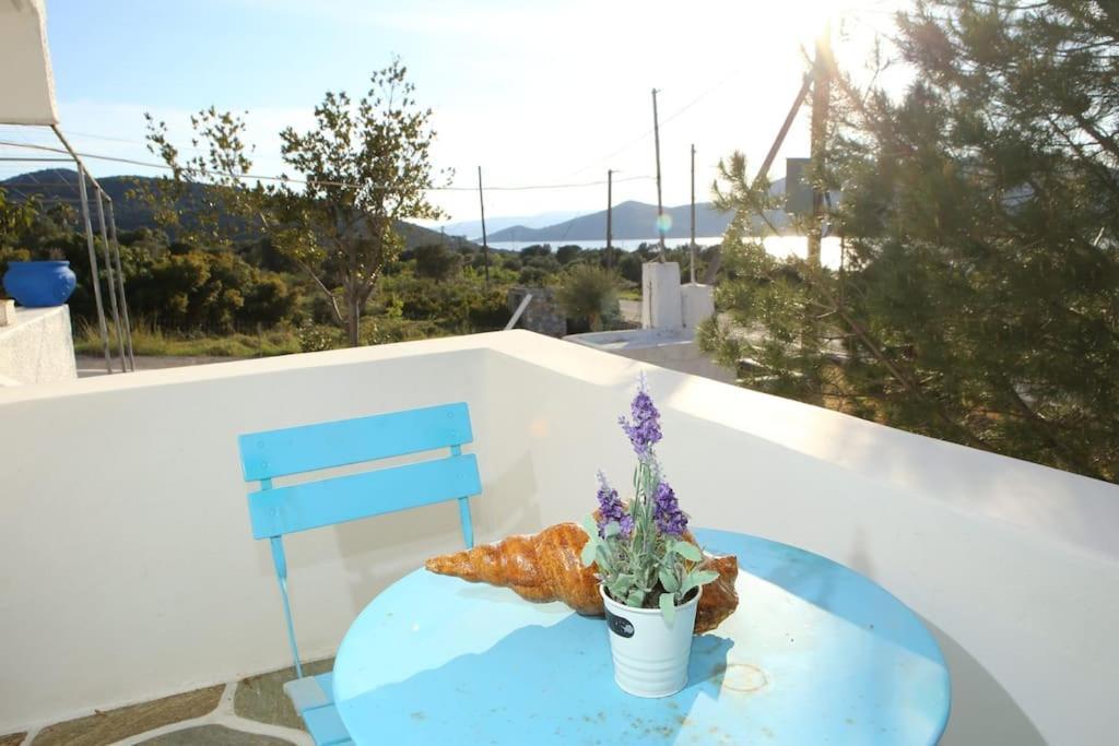 White Villa In Olive Trees And Seaview To Panagia Almiropotamos Ngoại thất bức ảnh
